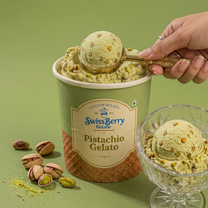 Pistachio gelato